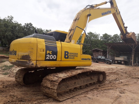 แบ็คโฮ KOMATSU  PC 200รุ่น7 ปี2012
