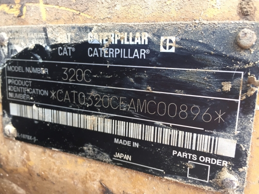 ขายด่วน. รถแบคโฮ CAT. 320C. สภาพดี. เอกสารพร้อม. ติดต่อด่วน 0910617179