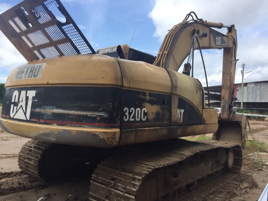 ขายด่วน. รถแบคโฮ CAT. 320C. สภาพดี. เอกสารพร้อม. ติดต่อด่วน 0910617179