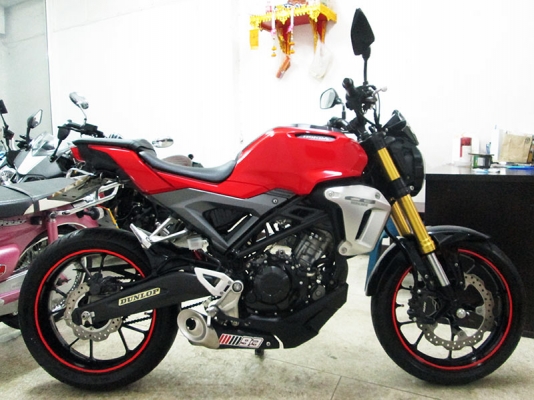 (โอนฟรี) ขาย Honda CB 150 R ไมล์แท้ 5061 กม ปี 2018 สภาพสวย เครื่องหัวฉีดประหยัดน้ำมัน