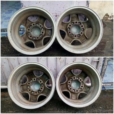 ล้อแม็ก All New 1.9 Hilander ขอบ 18 พร้อมยาง Bridgestone Deuler H-Tปี18 สภาพสวยเดิม ราคาชุดละ 15,500 บาท