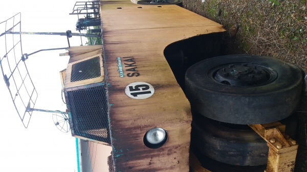 ขาย 185,000 รถบด 9 ล้อ KAWASAKI KR 200-3139 เล่มทะเบียน รถจอดเก่าเก็บต้องเช็คเครื่อง สภาพดีเก่าสี ยางดี เอกสารพร้อมโอน รถอยู่ จันทบุรี 090-772-3710 090-772-3708