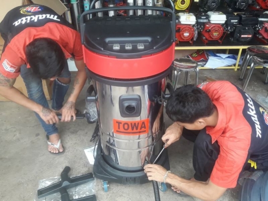 เครื่องดูดฝุ่น3มอเตอร์ ขนาดถัง100ลิตร เครื่องดูดฝุ่น3มอเตอร์ ขนาดถัง100ลิตร