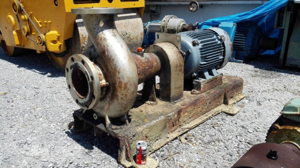 ชุดปั้มน้ำหอยโข่งสเตนเลส ขนาดท่อเข้าออก 6”- 4” มอเตอร์ 25 HP 380V สภาพยังใช้งานได้ส่งต่อราคาดีๆ ชุดปั้มน้ำหอยโข่งสเตนเลส ขนาดท่อเข้าออก 6”- 4” มอเตอร์ 25 HP 380V สภาพยังใช้งานได้ส่งต่อราคาดีๆ