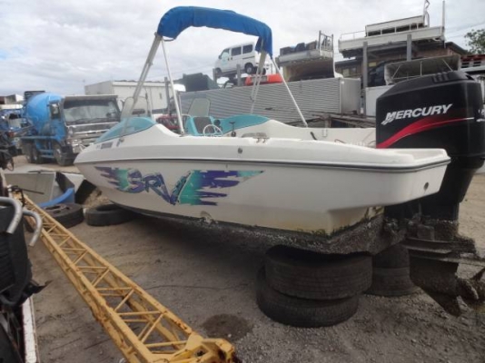 เรือYAMAHA SRV20 เครื่องMERCURY125แรงม้า