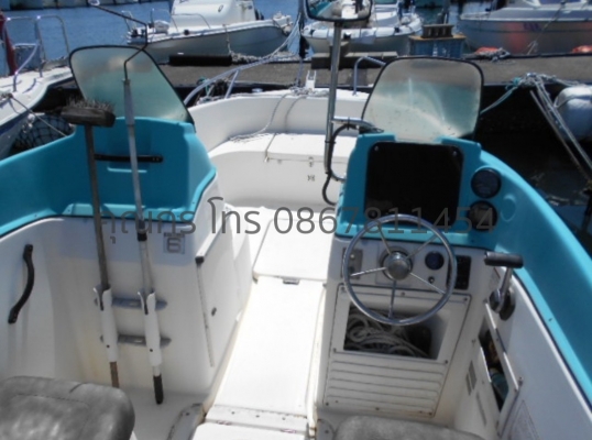 เรือYAMAHA SRV20 เครื่องMERCURY125แรงม้า