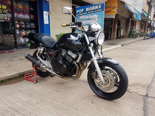ขาย HONDA CB400 ปี93 เดิมๆ มีท่อแต่ง แฮนด์บาร์ บาลานซ์โช๊ค หน้า อินวอยส์ สรรพสามิตร ราคา 47500 บาท ส