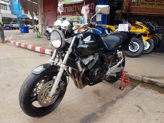ขาย HONDA CB400 ปี93 เดิมๆ มีท่อแต่ง แฮนด์บาร์ บาลานซ์โช๊ค หน้า อินวอยส์ สรรพสามิตร ราคา 47500 บาท ส