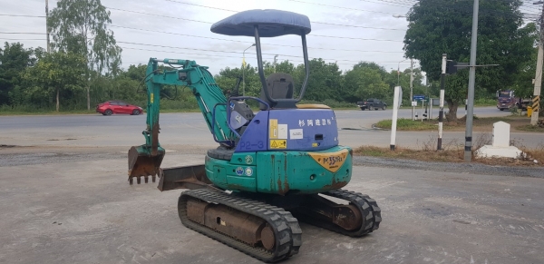 รถขุดโคมัสสุPC35MR1เก่าญี่ปุ่น