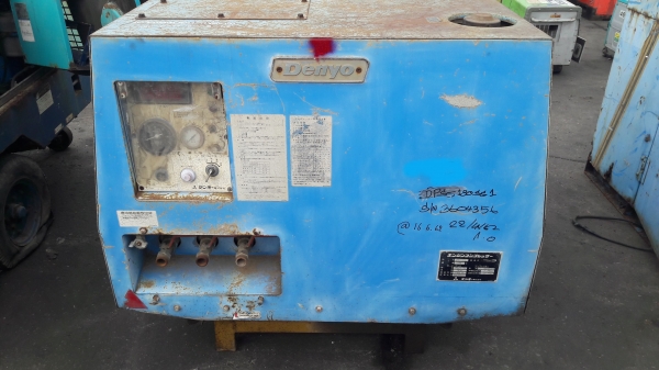 ขายเครื่องปั๊มลม DENYO DPS-130SS เก่านอก # ขนาด 7 บาร์ 130cfm สภาพดี พร้อมใช้ โทร084-5424150 line id : rapinzat