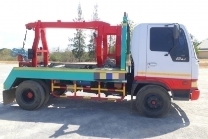 (รถยกเฉพาะกิจ) เบรคจิฟฟี่ พวงมาลัยพาวเวอร์ Hino 6 ล้อ Fc4j 145 แรง  มีวินพร้อมต่อระบบต่อลากจูง ยางดี 6 เส้น สภาพพร้อมใช้ ราคา 585,000 บาท ติดต่อ 089-5367218. 081-4252943