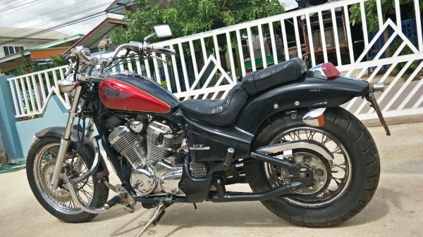 ขายครับ Honda Steed600 ทะเบียนแท้ PC21