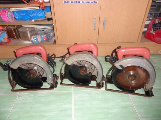 ขายเหมาเลื่อยวงเดือน 7 นิ้ว MAKTEC MT580 3ตัว