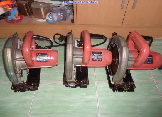ขายเหมาเลื่อยวงเดือน 7 นิ้ว MAKTEC MT580 3ตัว
