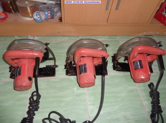 ขายเหมาเลื่อยวงเดือน 7 นิ้ว MAKTEC MT580 3ตัว