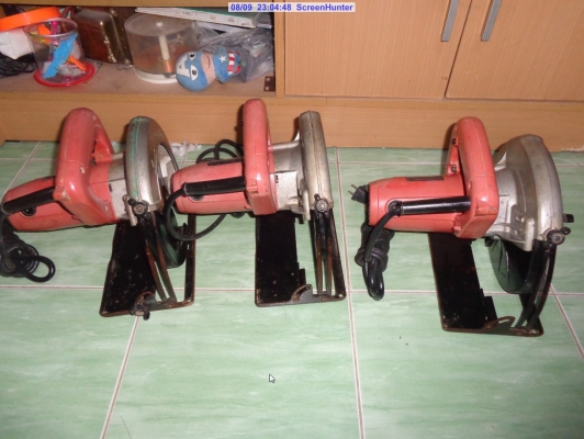 ขายเหมาเลื่อยวงเดือน 7 นิ้ว MAKTEC MT580 3ตัว