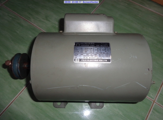 ขายมอเตอร์1/2แรง ฟูจิ ไฟ220v ของยังไม่เคยใช้งาน