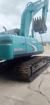 ขายรถขุดแบ็คโคSK200-8SUPER ทำงาน 16,xxx ชม.เอกสารเล่มทะเบียน บูมสวยเดิม พร้อมทำงาน