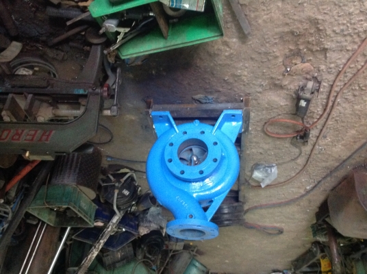 ขายปั้มเพลารอย STAC ท่อน้ำเข้า 6" ท่อออก 5 " ใบพัดทองเหลือง เพลาสแตนเลส ขายปั้มเพลารอย STAC ท่อน้ำเข้า 6" ท่อออก 5 " ใบพัดทองเหลือง เพลาสแตนเลส