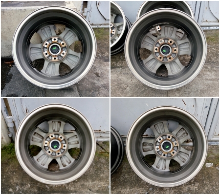 แม็ก MAZDA BT 50 Pro17 /D-Max15/ยางDunlop215-65-16 ป้ายแดง สภาพเดิมๆโรงงาน  ไม่คดไม่ดุ้ง ไม่ผ่านการเก็บงานใดๆ มีรอยจากการใช้งานบ้าง