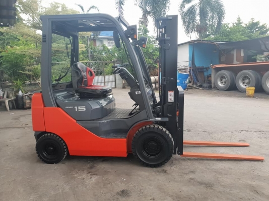 ขายรถโฟล์คลิฟท์มือสอง TOYOTA 8FD15 ปรับสภาพพร้อมใช้งาน ขายรถโฟล์คลิฟท์มือสอง TOYOTA 8FD15 ปรับสภาพพร้อมใช้งาน