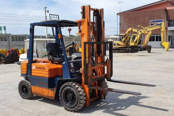 ขายด่วนรถยกTOYOTA5FG20ยก2ตันเสาสูง3เมตรยางตัน4เส้นรถนอกสวยๆนำเข้ายังไม่เคยใช้งานในเมืองไทยเลย