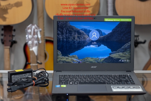 โน้ตบุ๊ค Acer รุ่น E5-473G Core i3-4005U Ram 4G HDD 1 TB การ์ดจอ GT920M 2.0 GB