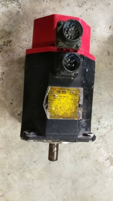 1,800 บ.ส่งถึงบ้านฟรี โทร 083-2000058 LINE ID: line832923 AC SERVO MOTOR ยั่ห้อ FANUC ใช้ทำตัวขับเคลื่อนของเครื่องจักรต่างๆ ของแขนกลหรือใช้ทำเป็นตัวผลิตไฟฟ้าจากการหมุนได้