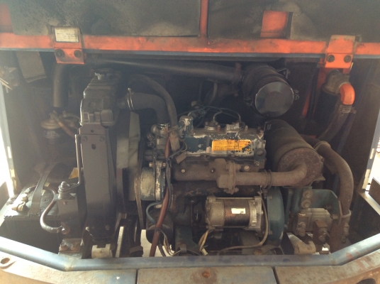 รถแบคโฮ KUBOTA เก่านอก รถ25