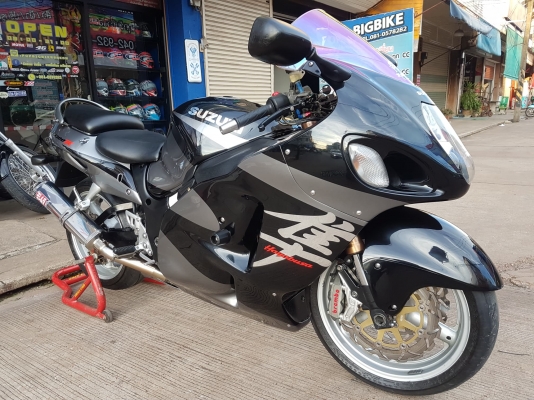 ขาย SUZUKI GSX1300 HAYABUSA ปี2002 สเปคแคนาดา เดิมๆ แต่งสวย ท่อแต่งคู่YOSHIMURA ปั๊มBREMBOทั้งชุด จานดิสแต่ง ARASHI ชิวหน้าแต่ง อินวอยส์ สรรพสามิตร ราคา 109000 บาท ส่งได้ทั่วไทย  สนใจติดต่อ  ☎️081-0578282  FACEBOOK ชาญณรงค์ ป๊อป ชัยอมฤต  ไอดีไลน์ POPBIGBI