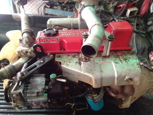 ขายเครื่องยนต์นิสสัน BD25ฝาแดงสวยๆ