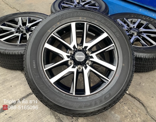 ล้อแม็กป้ายแดง ISUZU D-max Hi-lander STEALTH รุ่นพิเศษ ขอบ 18 พร้อมยางป้ายแดง 255-60-18 Bridgestone ปี 19 สวยๆ ล้อแม็กป้ายแดง ISUZU D-max Hi-lander STEALTH รุ่นพิเศษ ขอบ 18 พร้อมยางป้ายแดง 255-60-18 Bridgestone ปี 19 สวยๆ