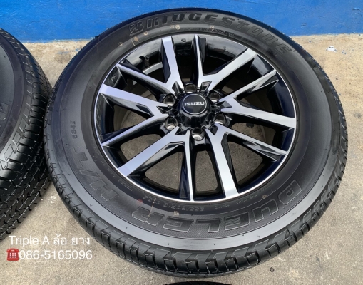 ล้อแม็กป้ายแดง ISUZU D-max Hi-lander STEALTH รุ่นพิเศษ ขอบ 18 พร้อมยางป้ายแดง 255-60-18 Bridgestone ปี 19 สวยๆ ล้อแม็กป้ายแดง ISUZU D-max Hi-lander STEALTH รุ่นพิเศษ ขอบ 18 พร้อมยางป้ายแดง 255-60-18 Bridgestone ปี 19 สวยๆ