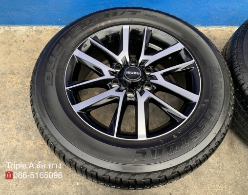 ล้อแม็กป้ายแดง ISUZU D-max Hi-lander STEALTH รุ่นพิเศษ ขอบ 18 พร้อมยางป้ายแดง 255-60-18 Bridgestone ปี 19 สวยๆ ล้อแม็กป้ายแดง ISUZU D-max Hi-lander STEALTH รุ่นพิเศษ ขอบ 18 พร้อมยางป้ายแดง 255-60-18 Bridgestone ปี 19 สวยๆ