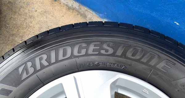 ล้อแม็กป้ายแดง Mitsu Triton รุ่นใหม่ล่าสุด ขอบ 16 พร้อมยางป้ายแดง 225-65-16 Bridgestone ปี 19