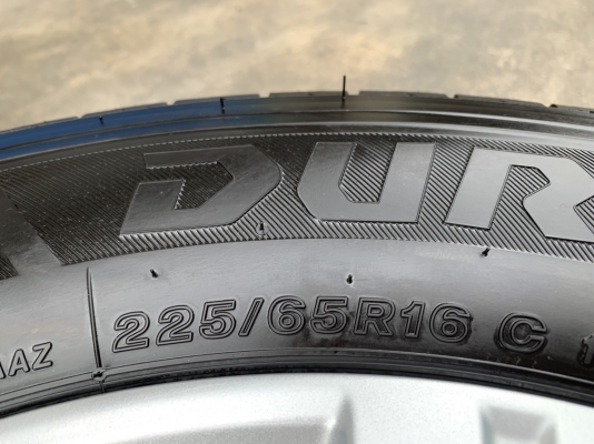 ล้อแม็กป้ายแดง Mitsu Triton รุ่นใหม่ล่าสุด ขอบ 16 พร้อมยางป้ายแดง 225-65-16 Bridgestone ปี 19