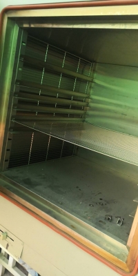 9,500. บ.โทร 083-2000058 LINE ID: line832923 TEMPERATURE CHAMBER ตู้อบทำความร้อนระบบอุตสาหกรรม ยี่ห้อ TABAI ESPEC ด้านในตู้เป็นโลหะสแตนเลสปลอดสนิม พิ้นที่ด้านในขนาด 60 x 60 x75 cm. มีพัดลมกระจายความร้อนให้ทั่วถึง ทำความร้อนได้ 200 C. + - 20 องศา ฉนวนกันค 9,500. บ.โทร 083-2000058 LINE ID: line832923 TEMPERATURE CHAMBER ตู้อบทำความร้อนระบบอุตสาหกรรม ยี่ห้อ TABAI ESPEC ด้านในตู้เป็นโลหะสแตนเลสปลอดสนิม พิ้นที่ด้านในขนาด 60 x 60 x75 cm. มีพัดลมกระจายความร้อนให้ทั่วถึง ทำความร้อนได้ 200 C. + - 20 องศา ฉนวนกันค