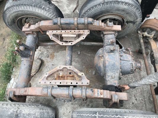 ขายชุดช่วงล่าง 10ล้อเพลาเดี่ยวครบชุด