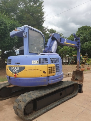 ขายรถแม็คโค Komatsu PC58sf คอนโทรลสั้น ปั้มนิ้ว 4 สูบ มือสองญี่ปุ่น พร้อมใช้งาน
