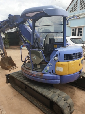 ขายรถแม็คโค Komatsu PC58sf คอนโทรลสั้น ปั้มนิ้ว 4 สูบ มือสองญี่ปุ่น พร้อมใช้งาน