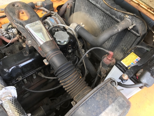 ขายFORKLIFT TOYOTA FG20(2ตัน)งากระดก(ล้อหน้าคู่) เสา3.0เมตร สวยเดิมจากญี่ปุ่น ยังไม่เคยใช้ในไทย 165,000เท่านั้น!!