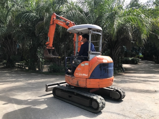ขายแบคโฮHITACHI EX33พิมพ์นิยมเก่านอก100\%PC30(ปั้มนิ้ว)(คอนโทลน้ำมัน)แน่นๆ เดิมจากญี่ปุ่น ทำงานสมบูรณ์ทุกระบบ รับรองไม่ผิดหวัง 265,000 เท่านั้น!!