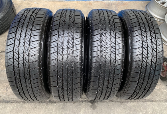 ล้อแม็กป้ายแดง Mitsu Triton 2019 ขอบ 17 สีเทาหน้าเงา พร้อมยางป้ายแดง 245-65-17 Bridgestone รถออกปี 19