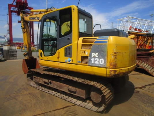 ขายรถขุดนำเข้าจากประเทศญี่ปุ่น komatsu pc120-8 สนใจติดต่อสอบถาม 0923309229 อีด