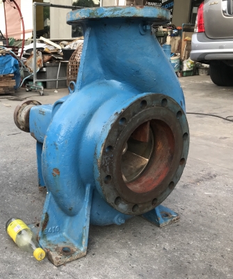 ขายปั๊มน้ำหอยโข่ง Ebara 200x150FS4J ขนาดเข้า 8นิ้ว ออก 6นิ้ว ใบพัดทองเหลือง สภาพสวยมากเดิมๆ หมุนนิ่ม พร้อมใช้งาน ราคา 20,000 บาท