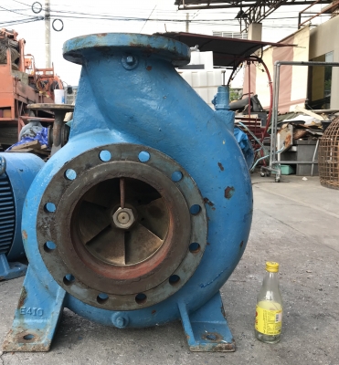 ขายปั๊มน้ำหอยโข่ง Ebara 200x150FS4J ขนาดเข้า 8นิ้ว ออก 6นิ้ว ใบพัดทองเหลือง สภาพสวยมากเดิมๆ หมุนนิ่ม พร้อมใช้งาน ราคา 20,000 บาท