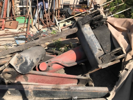 กระบะ ดั้มพ์ ถอดจาก อีซูซุ rocky พร้อมปั้ม นอก 12 ตัน