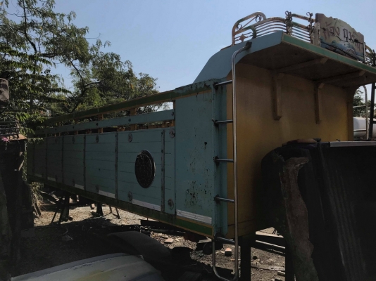 กระบะ ดั้มพ์ ถอดจาก อีซูซุ rocky พร้อมปั้ม นอก 12 ตัน