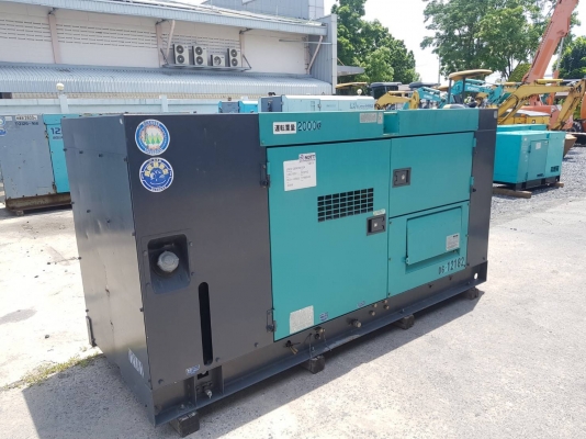 ขายปั่นไฟ DENYO DCA-100ESI เก่าญี่ปุ่น ไม่เคยใช้ในไทย ไม่มีบริ้ว100\%