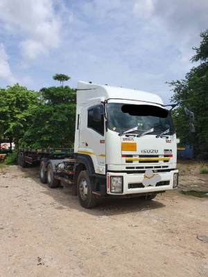 ขายหัวลาก ISUZU DECA 360 แรงม้าปี56 พร้อมหางพื้นเรียบ RCK 3 เพลาปี49 ราคา 1,790,000
